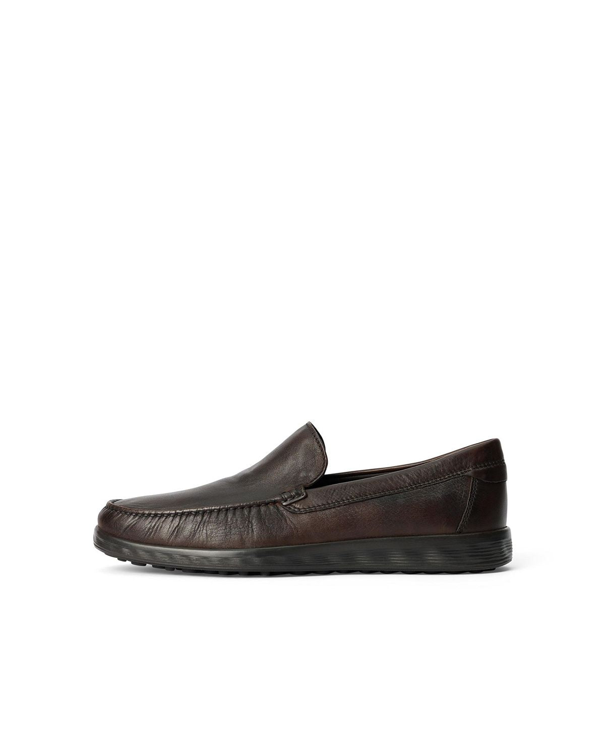 S Lite Ecco Men's Classic Slip-on Leather Moccasins