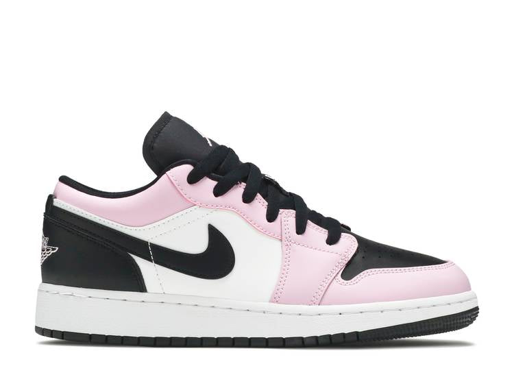 حذاء رياضي AIR JORDAN 1 LOW GS 'LIGHT ARCTIC PINK'، وردي