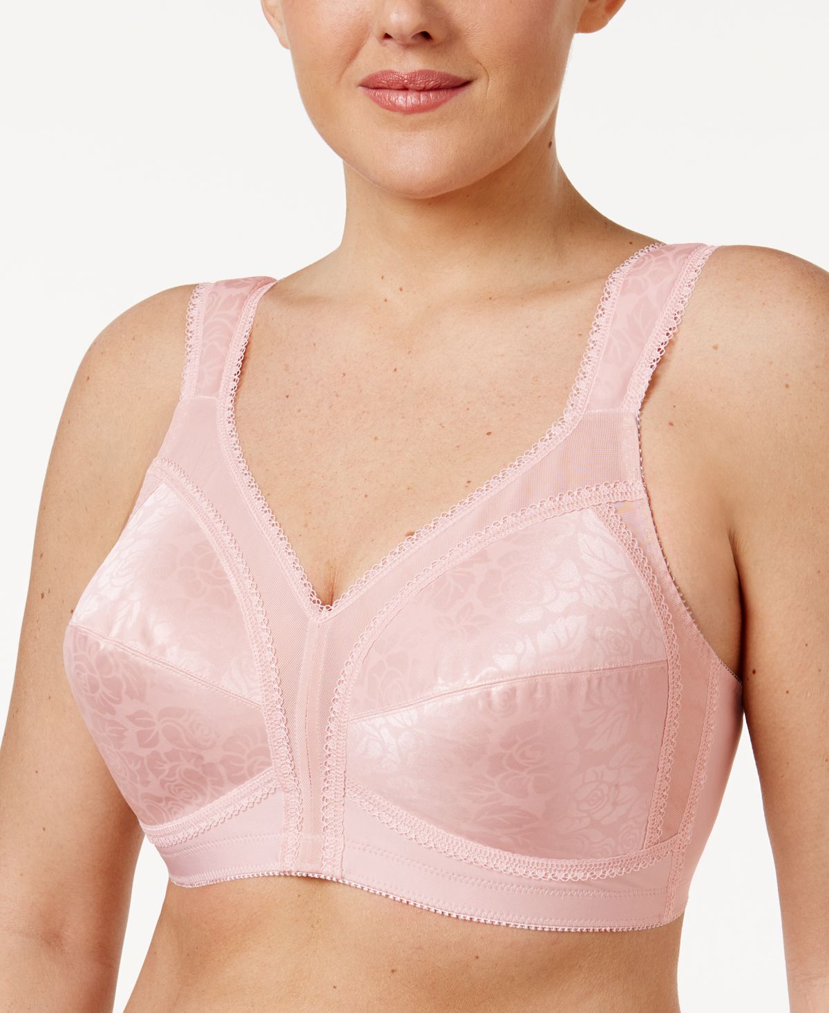 18 Hour Ultimate Comfort Shoulder Slip-On Bra 4693 Playtex