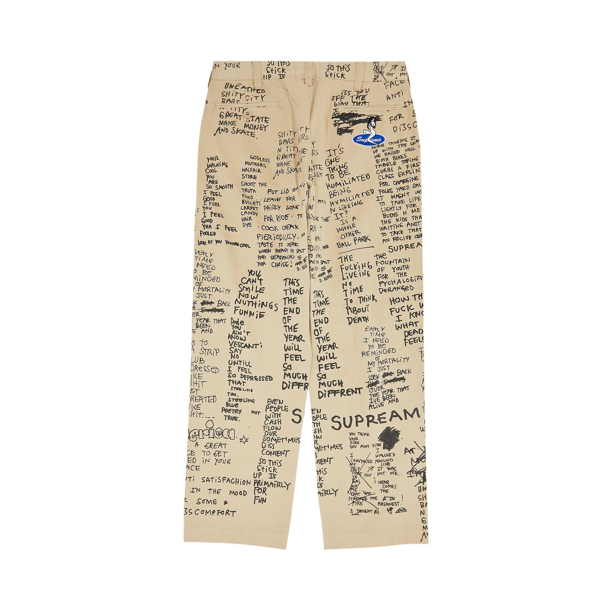 Supreme Gonz Poems Chinos in Khaki