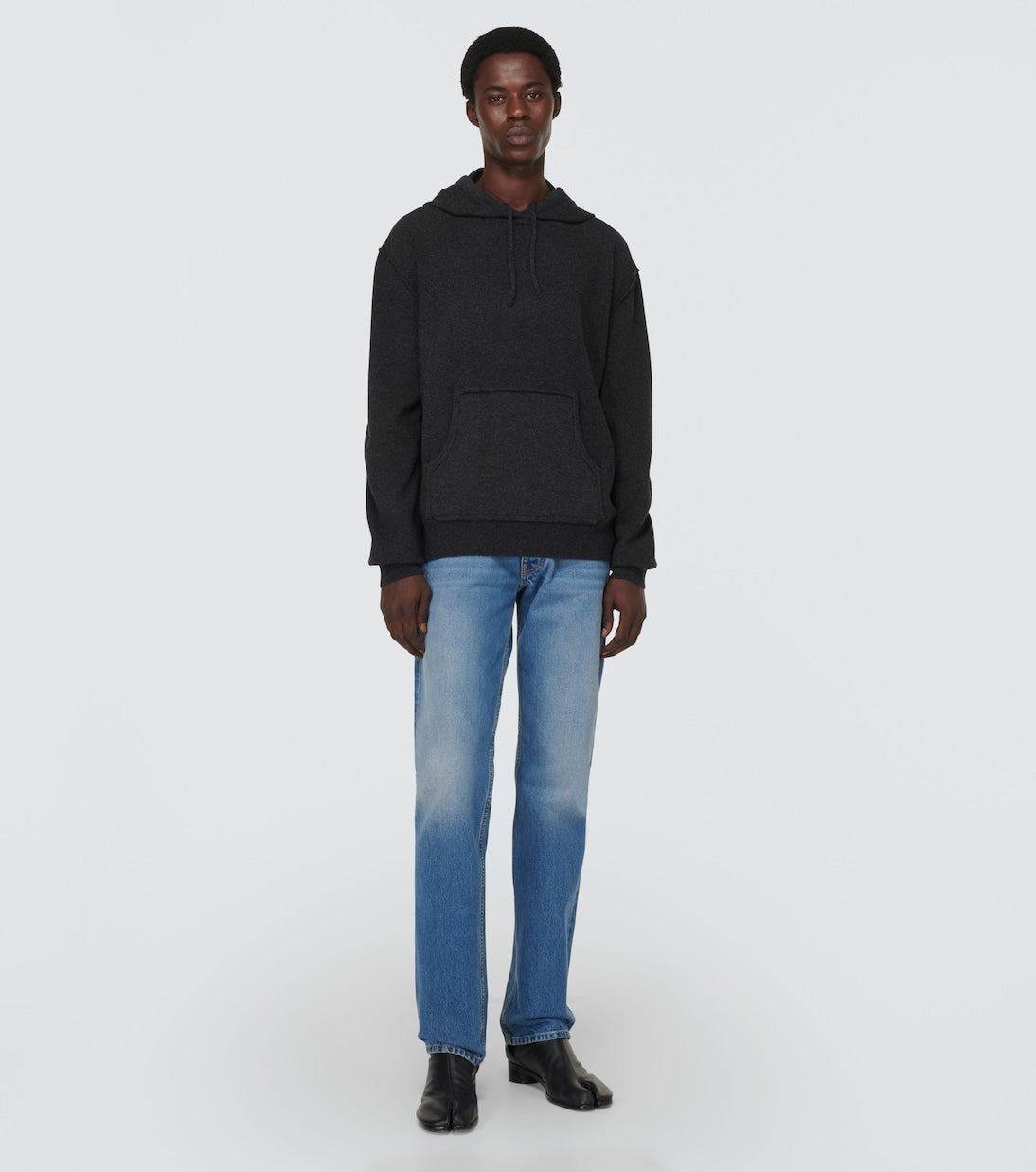 Maison Margiela wool and cashmere sweatshirt, gray