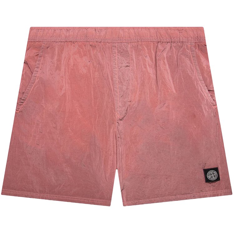 Stone Island Nylon Metal 'Pink' Shorts, Pink