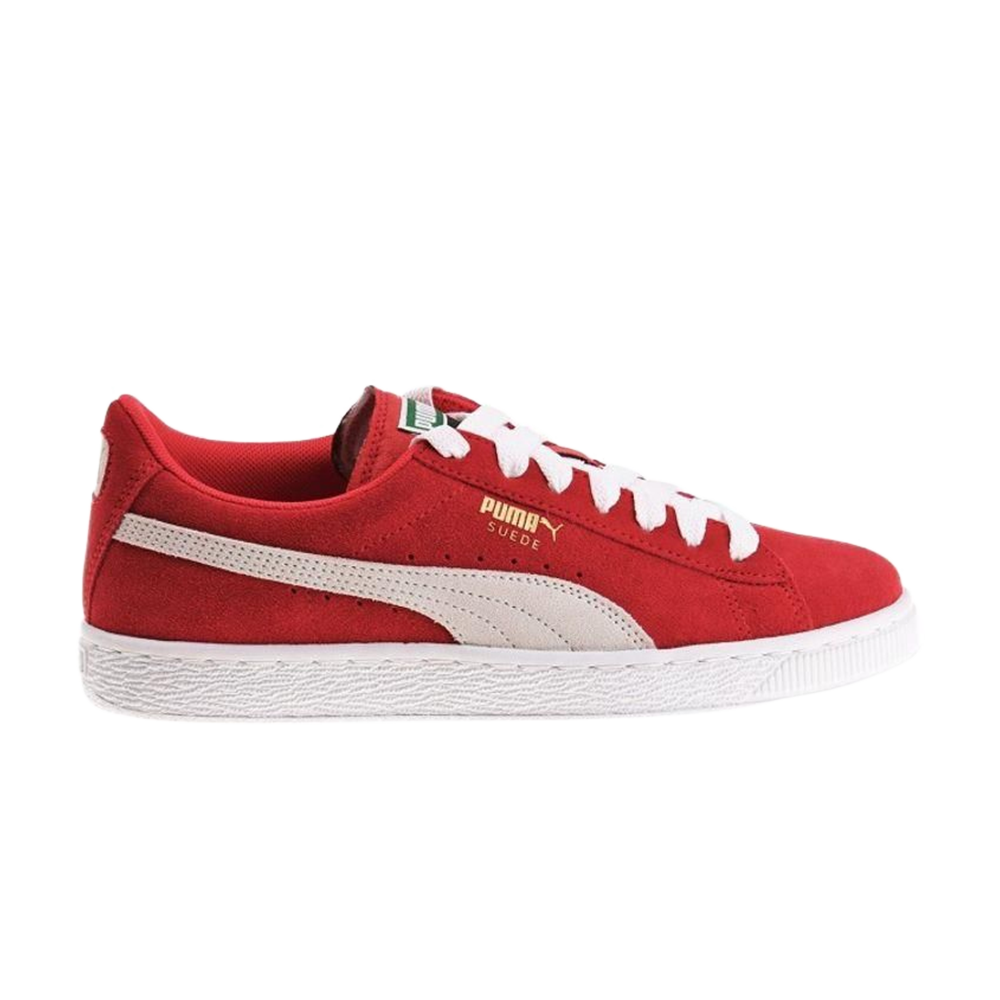 Suede Jr Puma sneakers, red