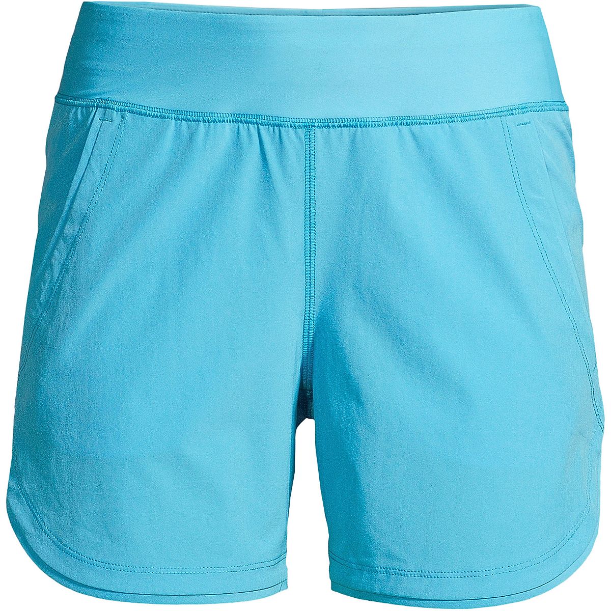 Women's 5" Elastic Waist Quick Dry Shorts Lands' End swim shorts and panties