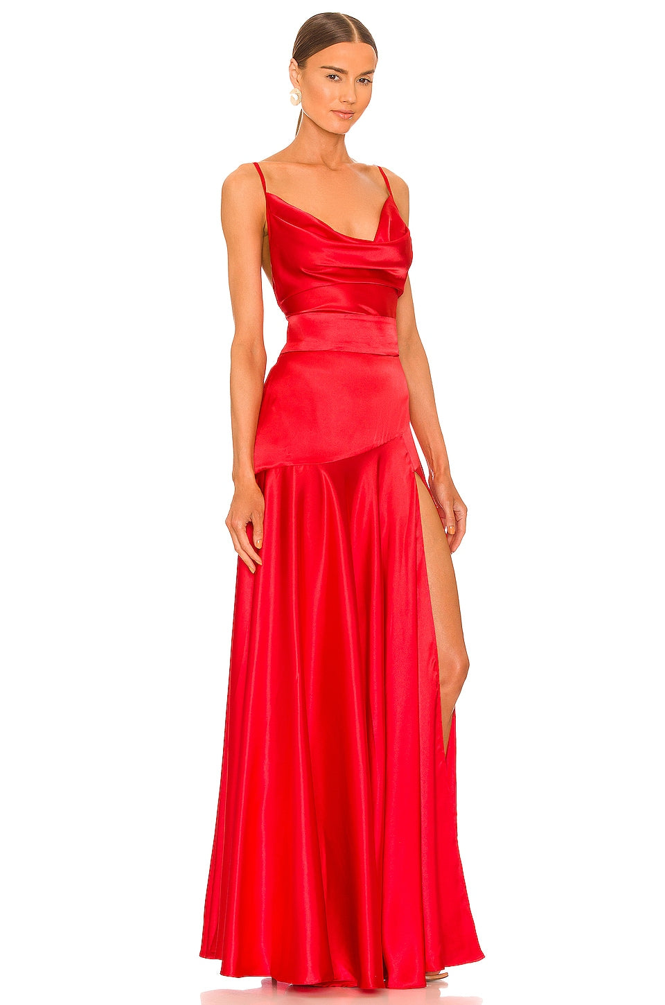 Bronx and Banco x REVOLVE Leo maxi dress, red