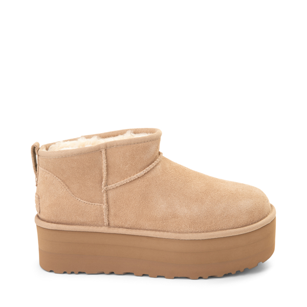 Women's UGG Classic Ultra Mini platform boots, sand