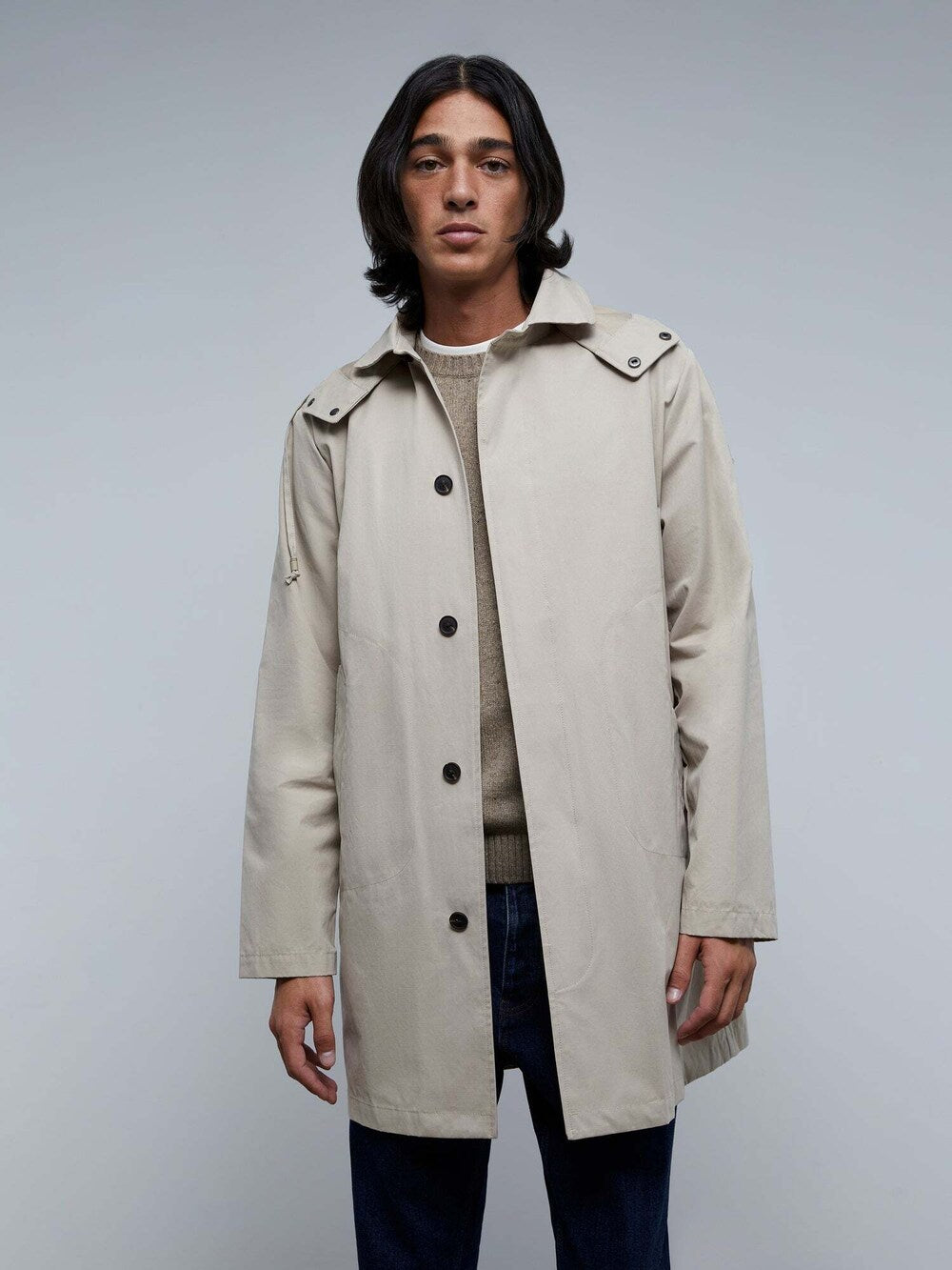 Interseasonal parka Scalpers, beige