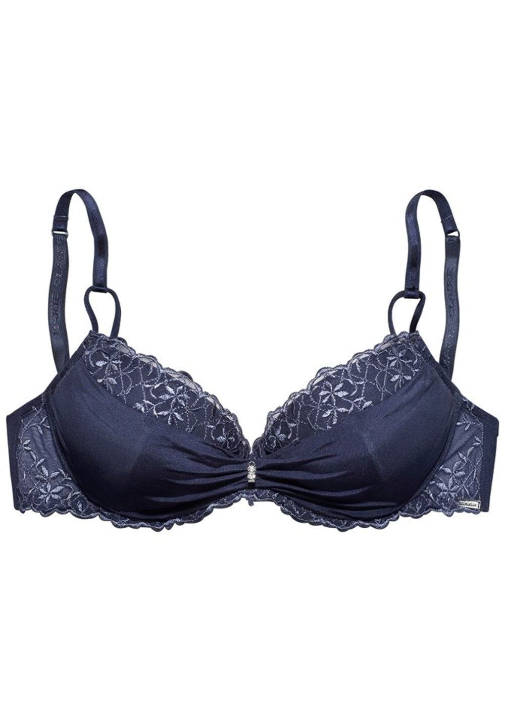 Marie Claire push-up bra, blue