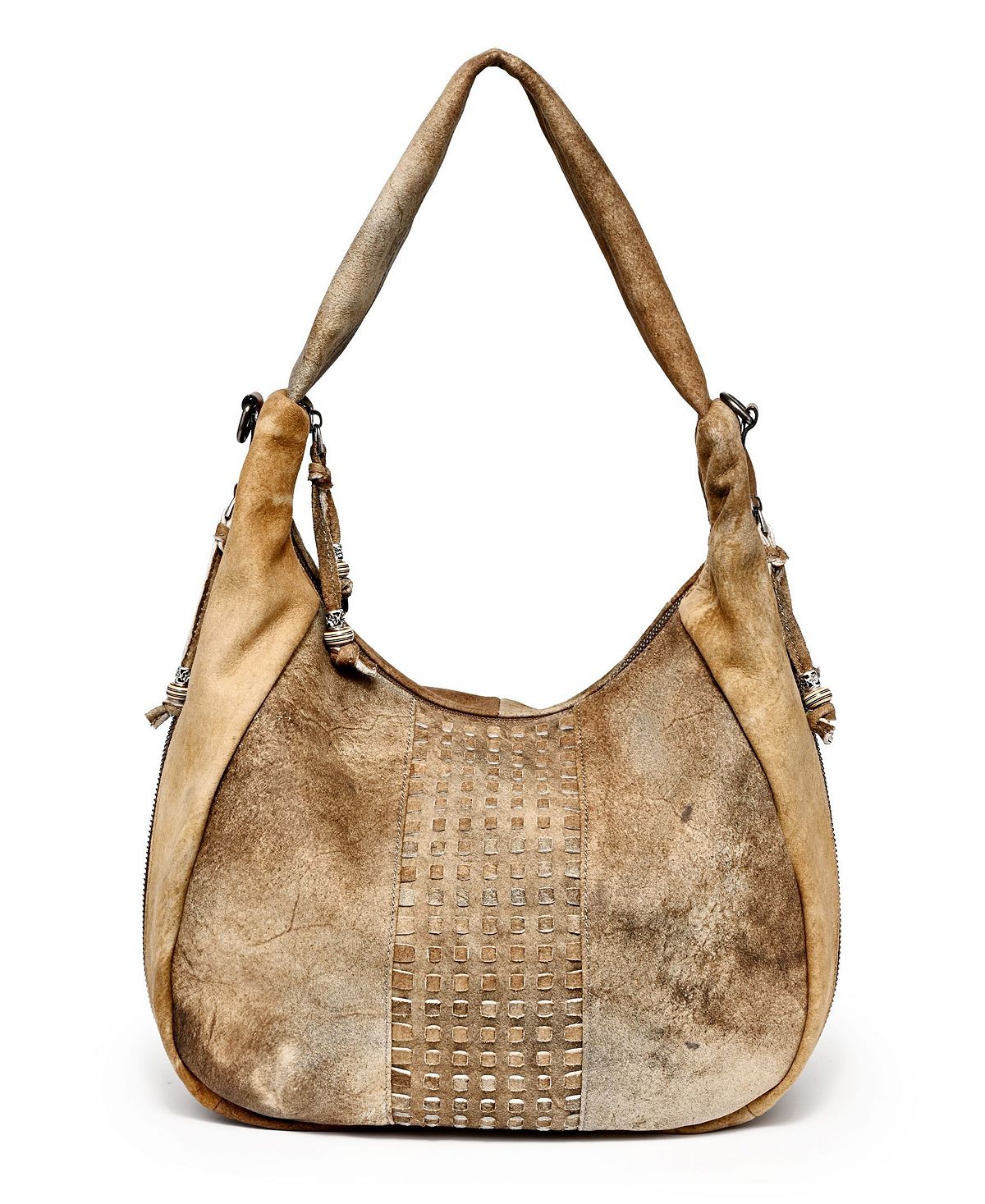 Women's Dorado transformable hobo bag made of genuine leather OLD TREND