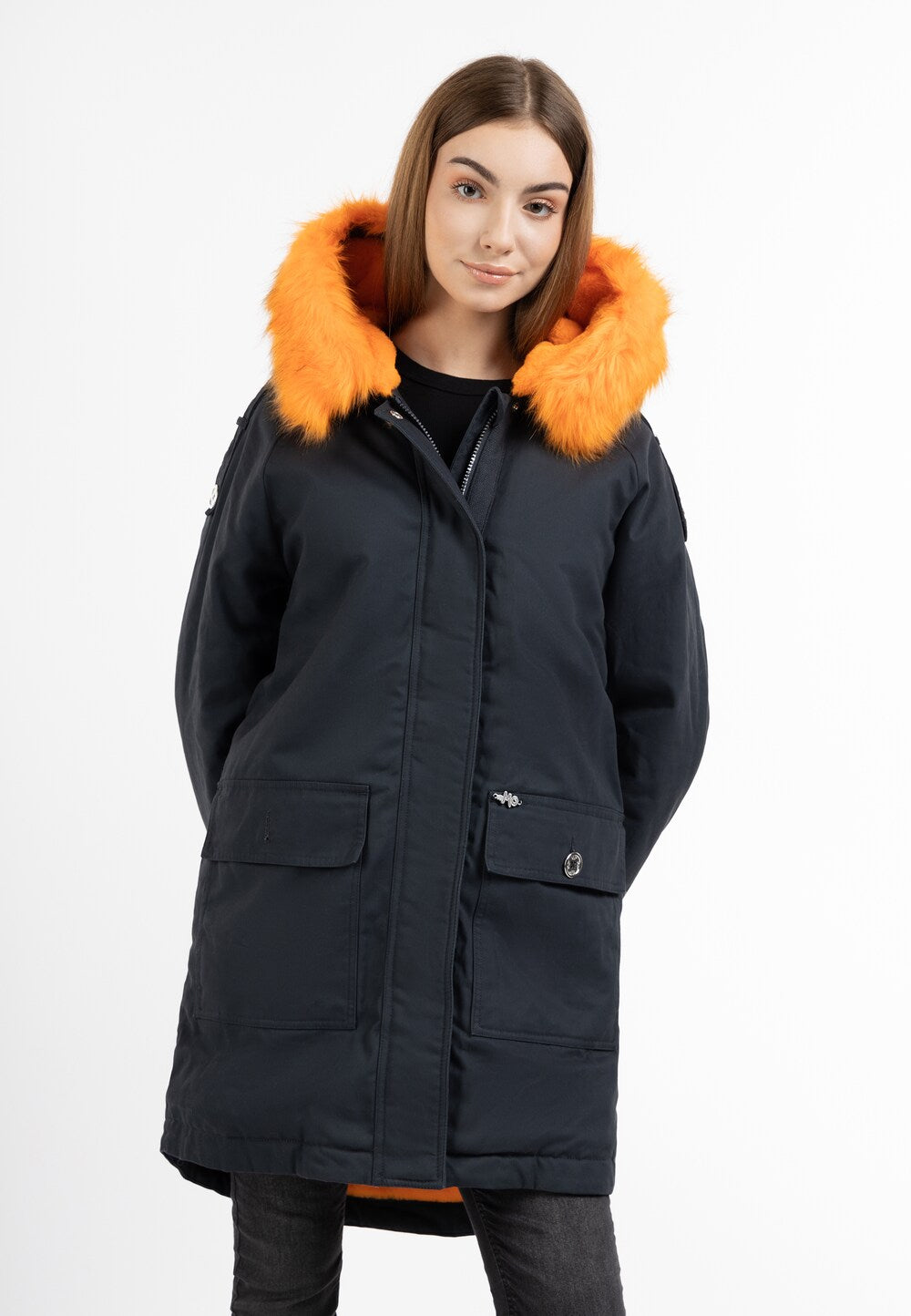 Winter parka MYMO, sea blue