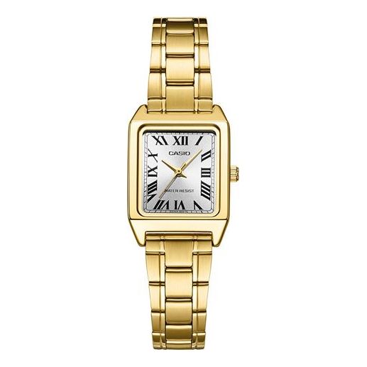 CASIO Quartz Waterproof Analog Watch 'Gold', yellow