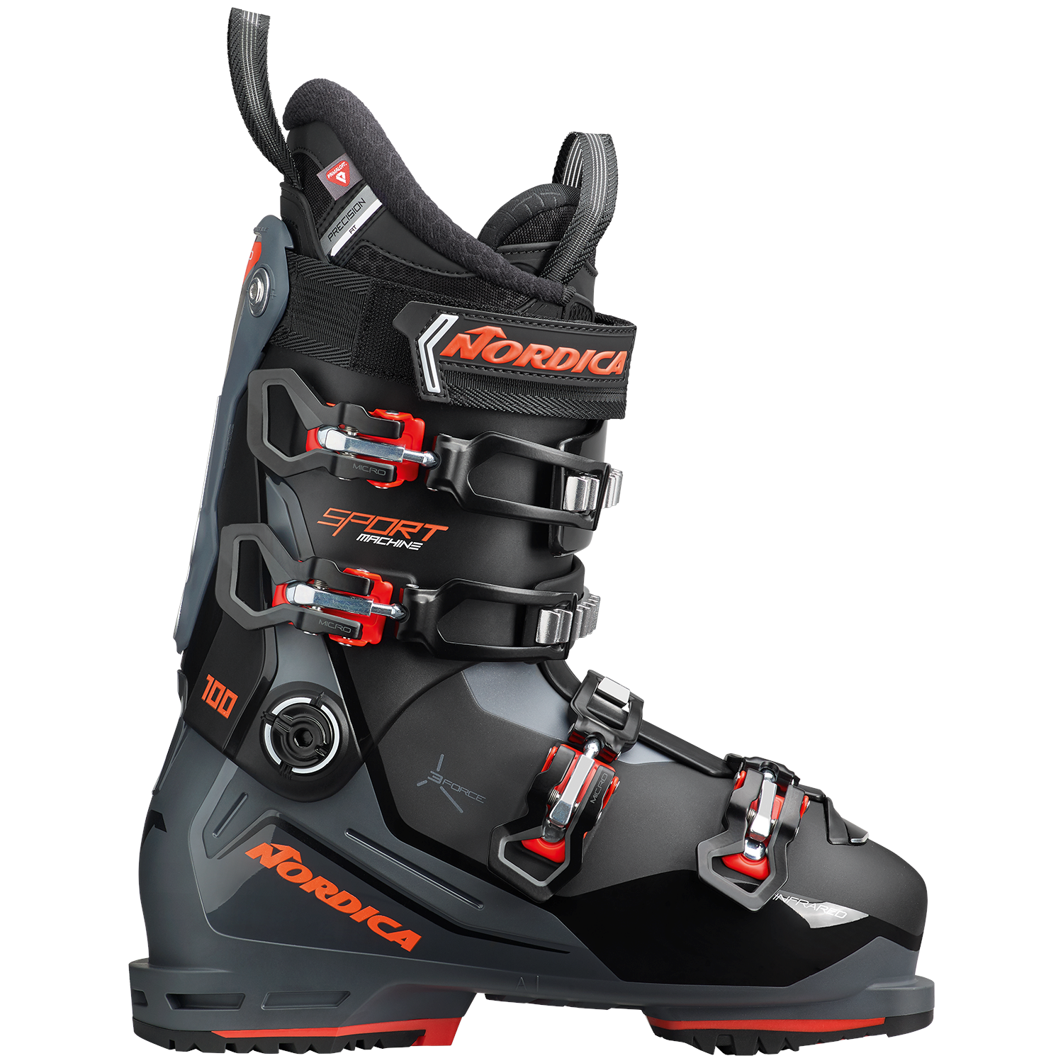 Ski boots Nordica Sportmachine 3 100 2024, black