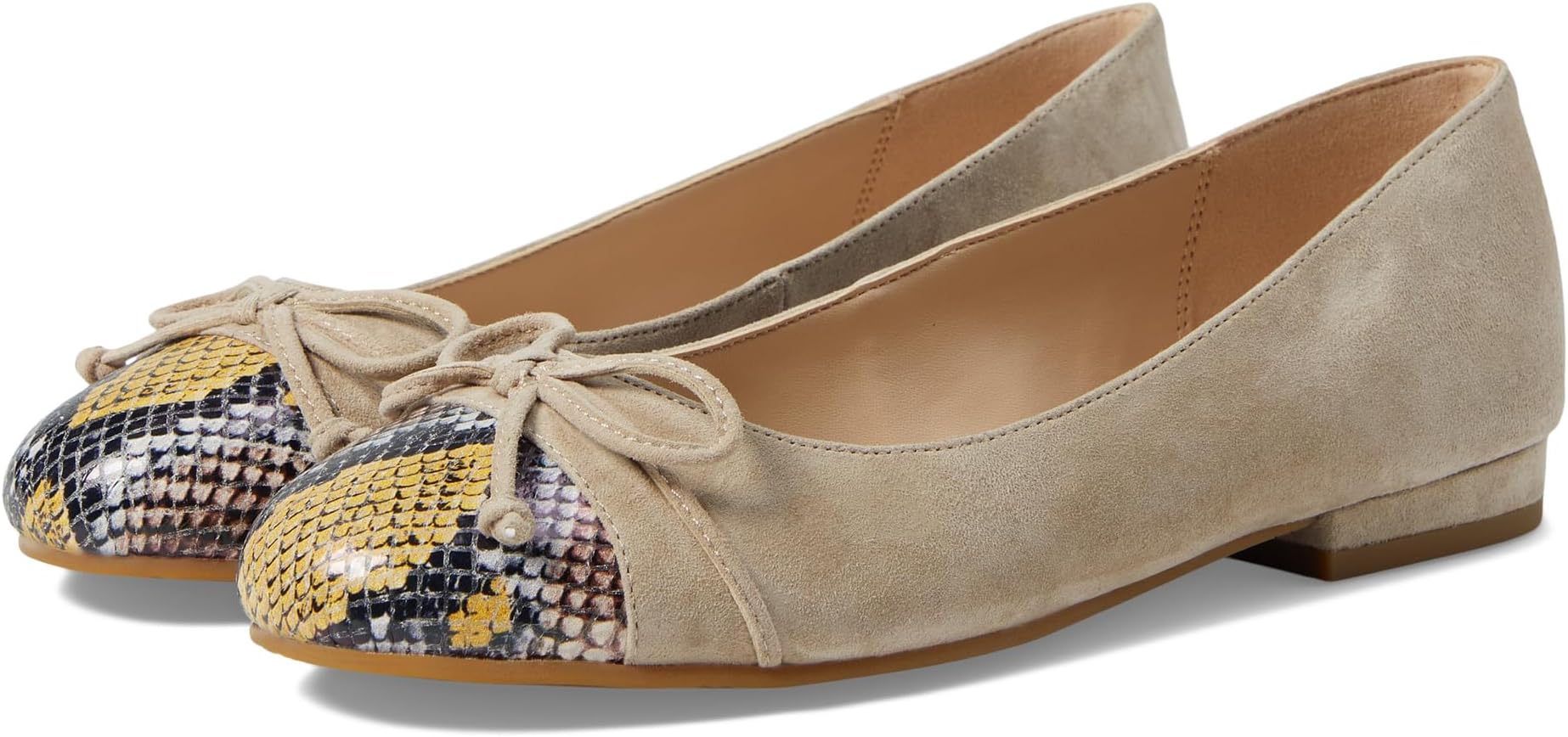 Saida Pelle Moda ballet flats, color Mushroom