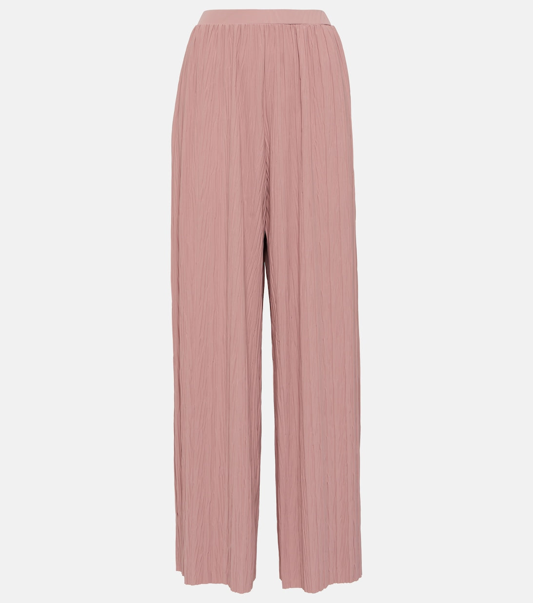 Alfonsa wide-leg trousers in MAX MARA jersey, pink