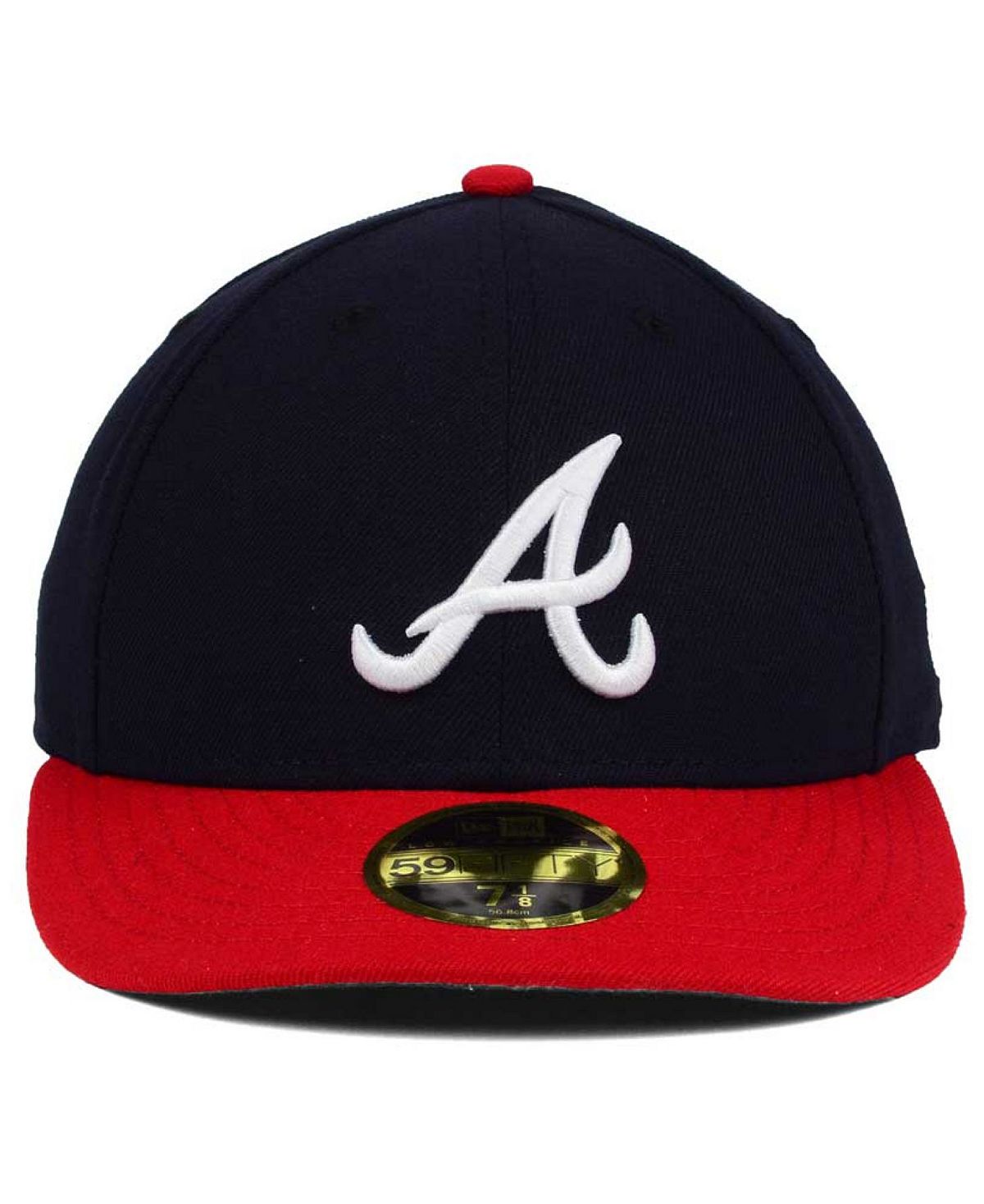 قبعة 59FIFTY New Era منخفضة الأداء من Atlanta Braves