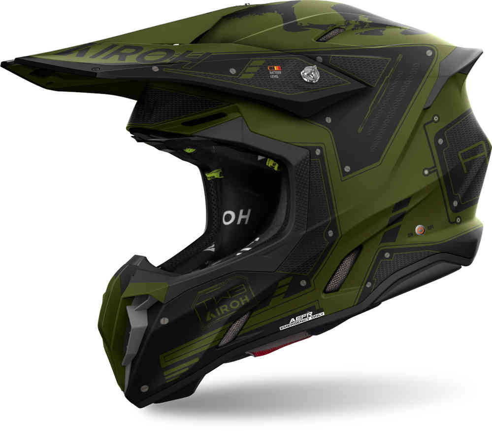 Twist 3 Airoh Military Motocross Helmet