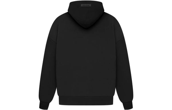 حذاء رياضي Fear of God Essentials SS23 Arch Logo Hoodie 'Jet Black' باللون الأسود