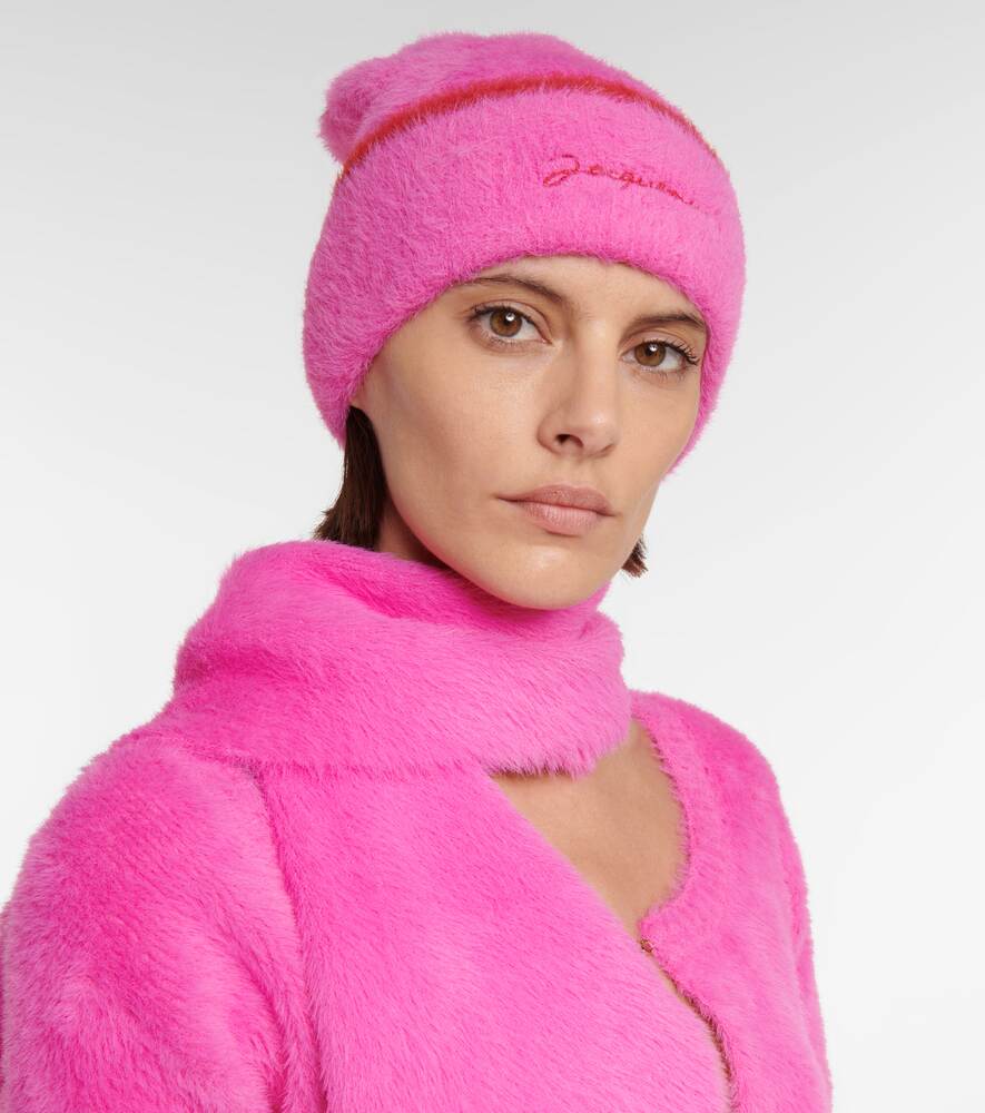 Le Bonnet Neve Jacquemus hat, pink