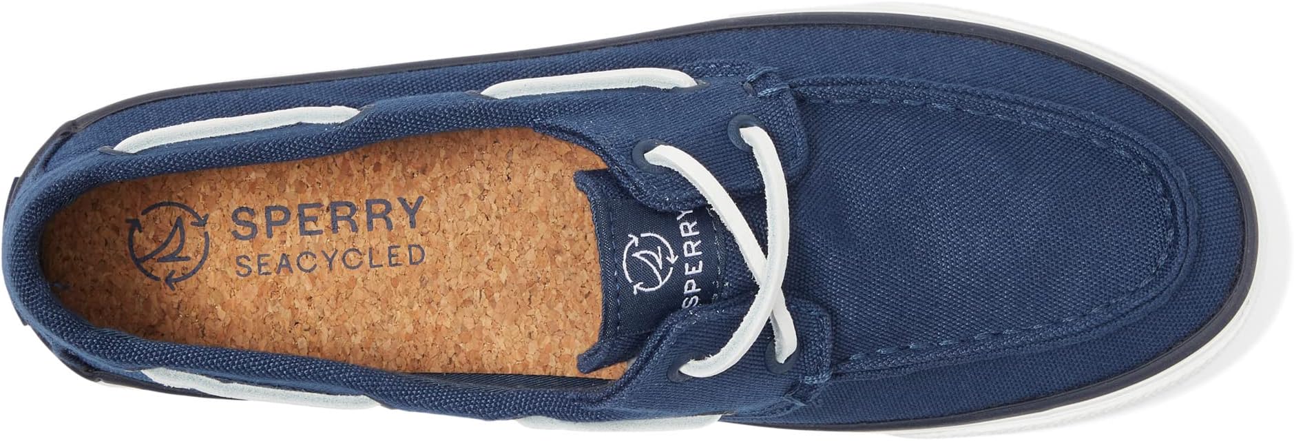 حذاء قارب Bahama 2.0 Sperry باللون الأزرق الداكن