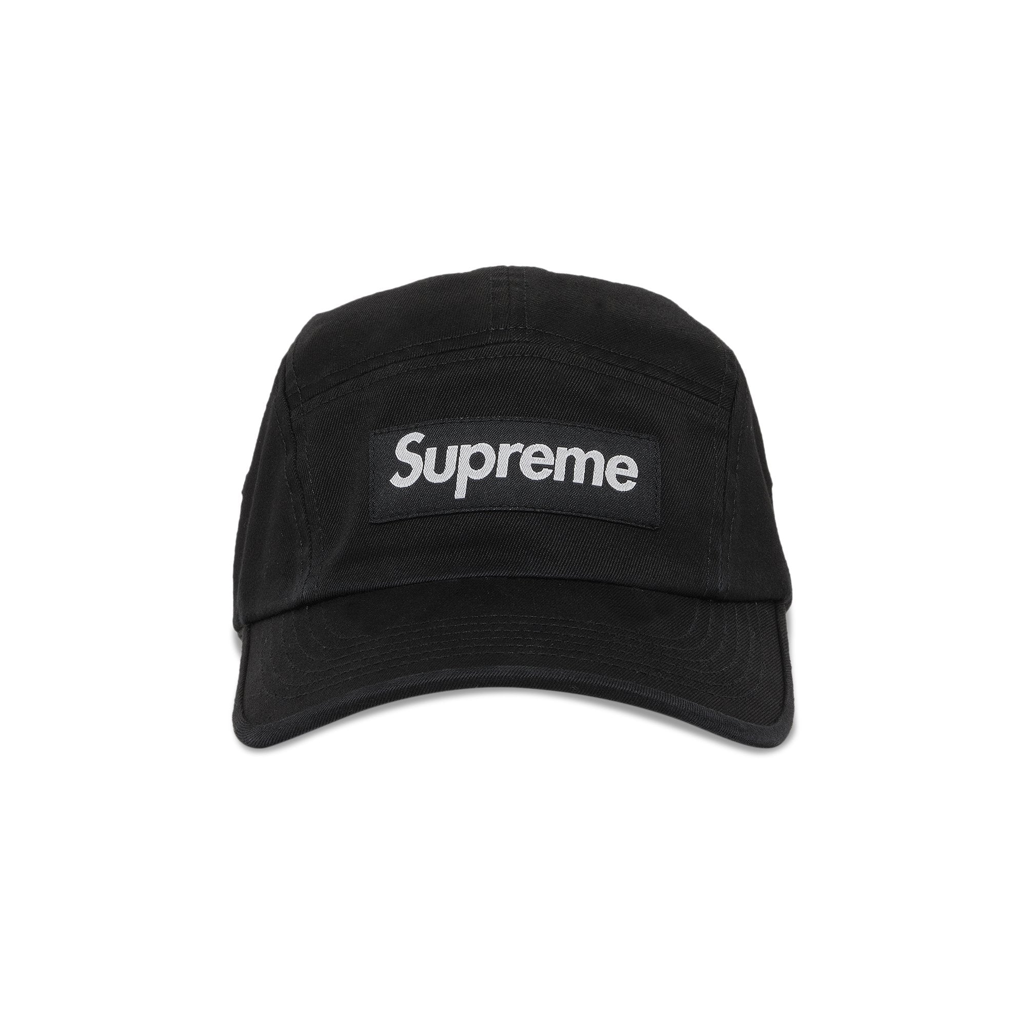 Supreme Chino Twill Cap - Black