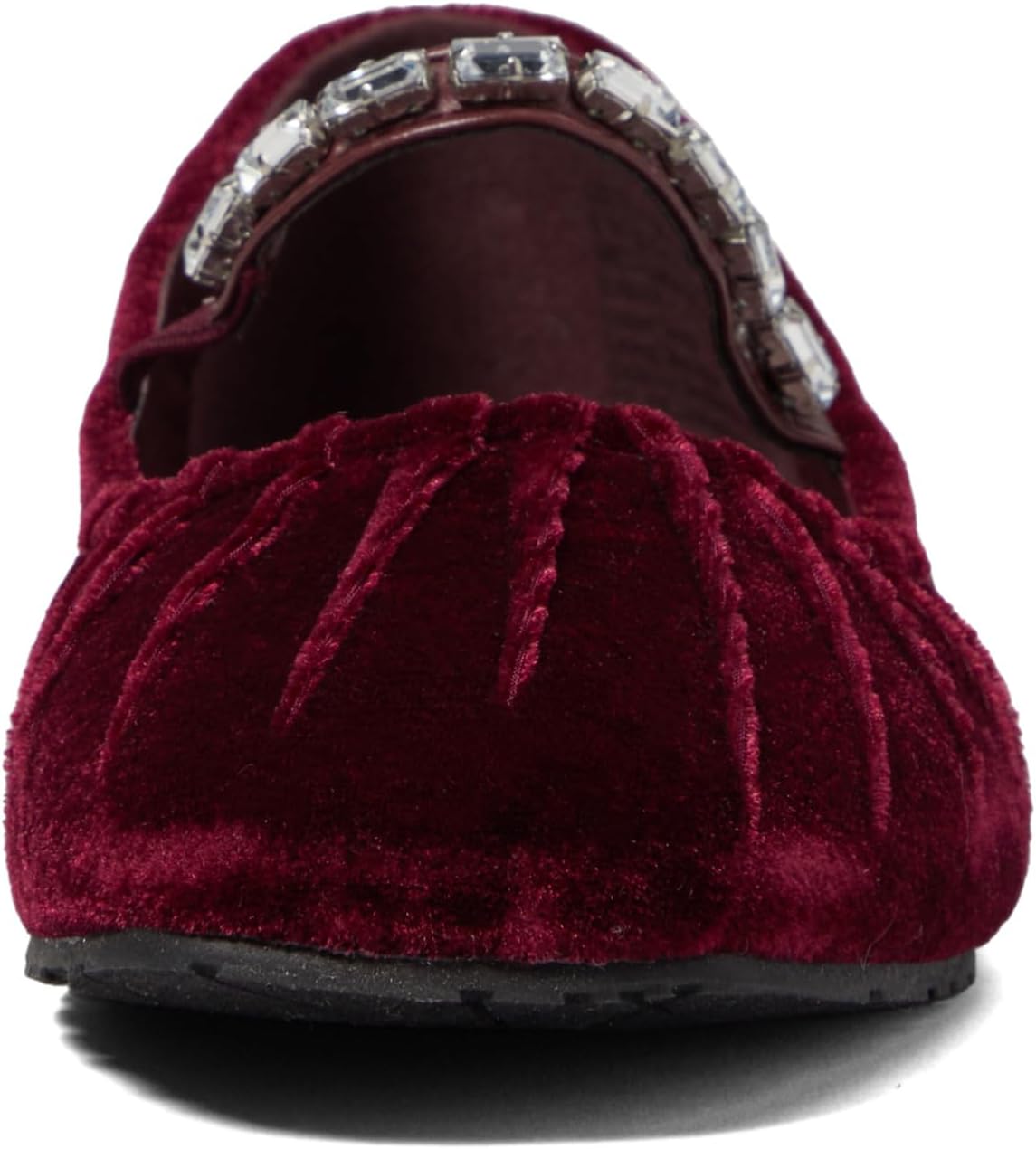 Eimar Kenneth Cole Reaction Ballet Flats, Burgundy Velvet