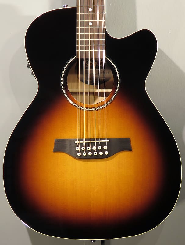 جيتار صوتي Seagull S12 CH CW Spruce Sunburst GT Presys II 2022 Sunburst