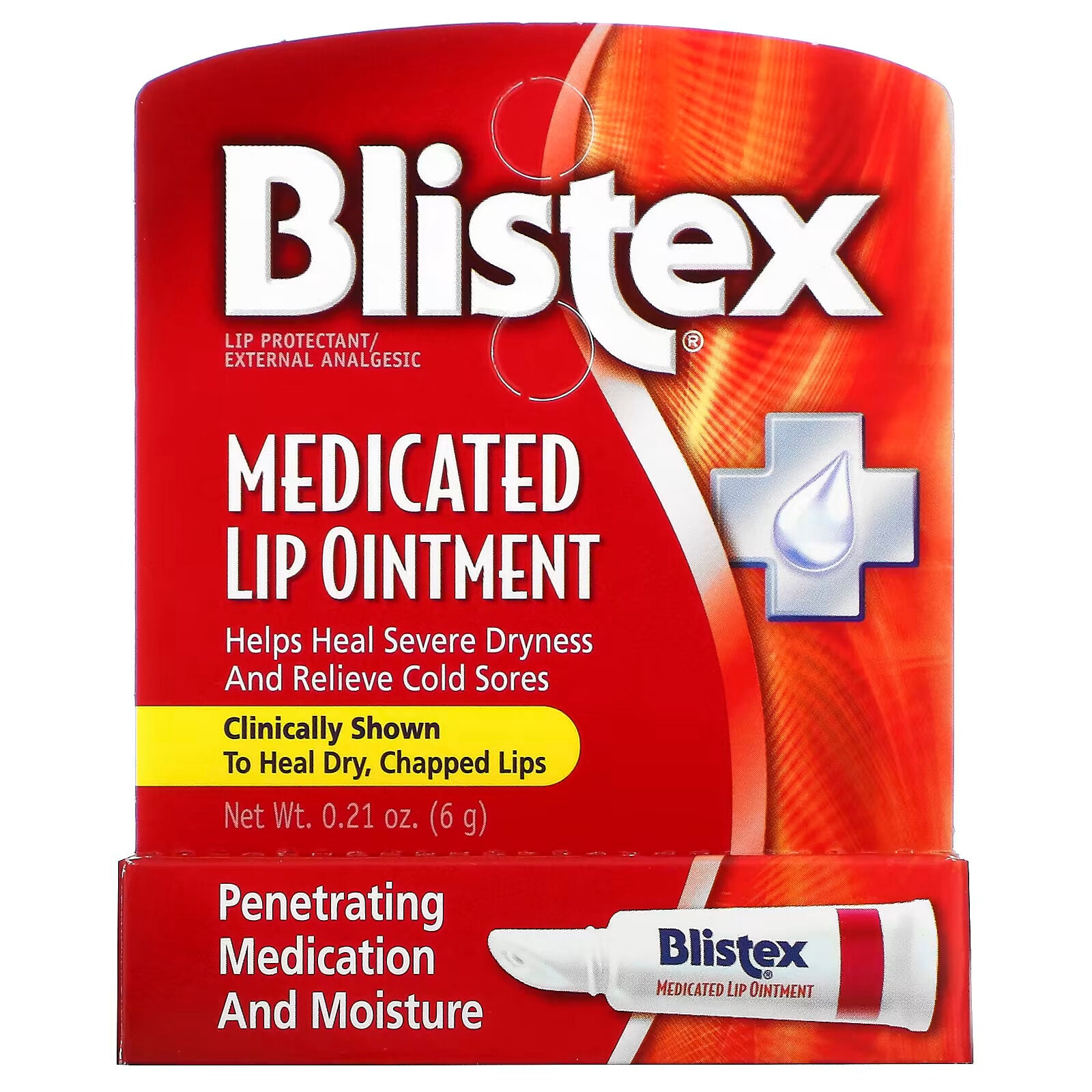 Blistex, Healing Lip Ointment, 0.21 oz (6 g)