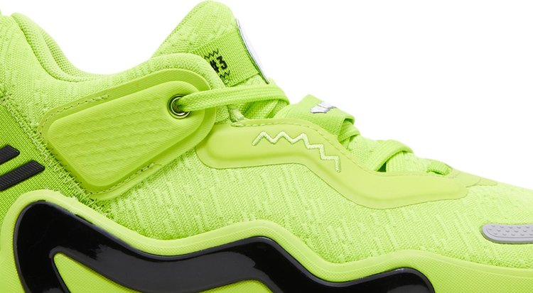 حذاء رياضي Adidas Monsters Inc. x D. العدد 3 Big Kid 'Mike Wazowski'، باللون الأخضر