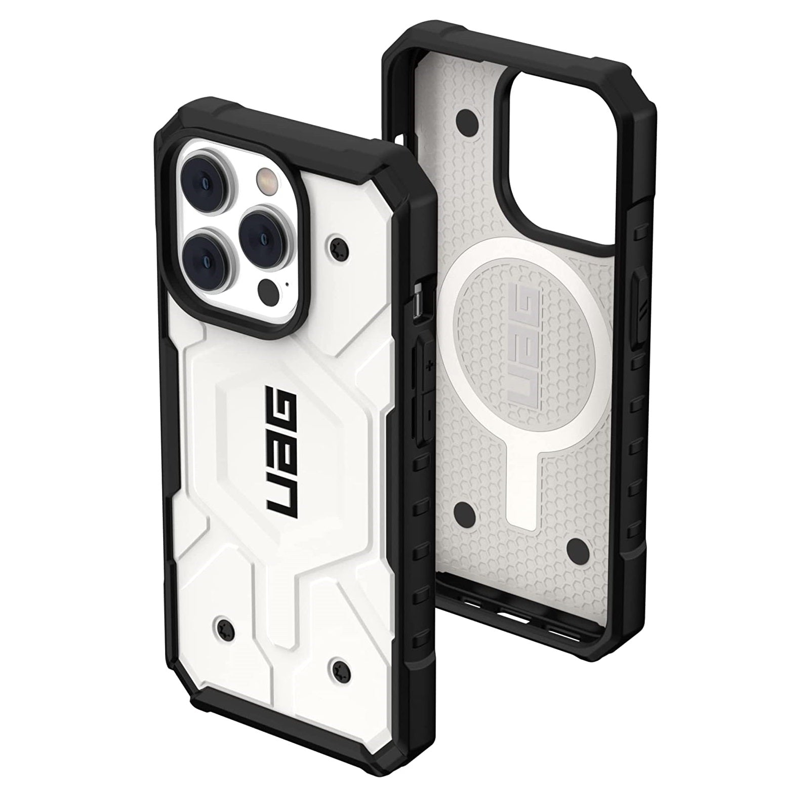 Case UAG Pathfinder iPhone 14 Pro, White