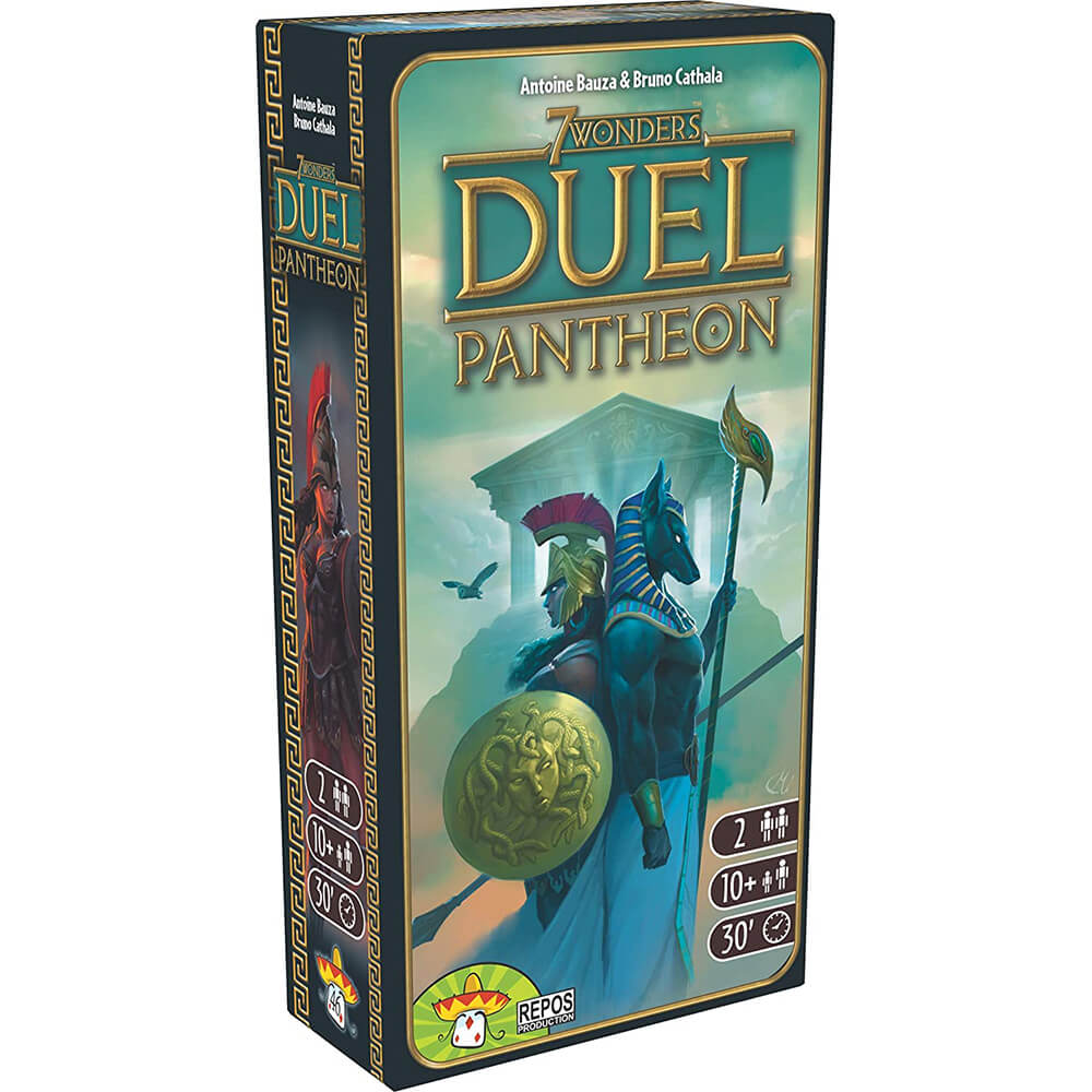 مجموعة بطاقات إضافية من إنتاج Repos Production 7 Wonders Duel Pantheon