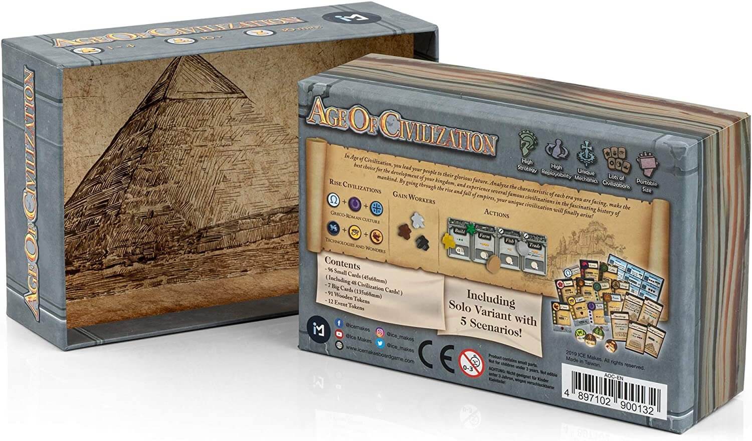 Board game Ice Makes Age Of Civilization