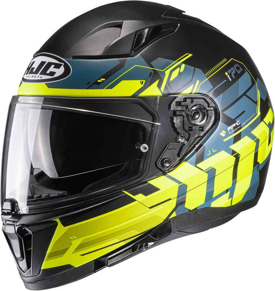 i70 Alligon Helmet HJC, black yellow