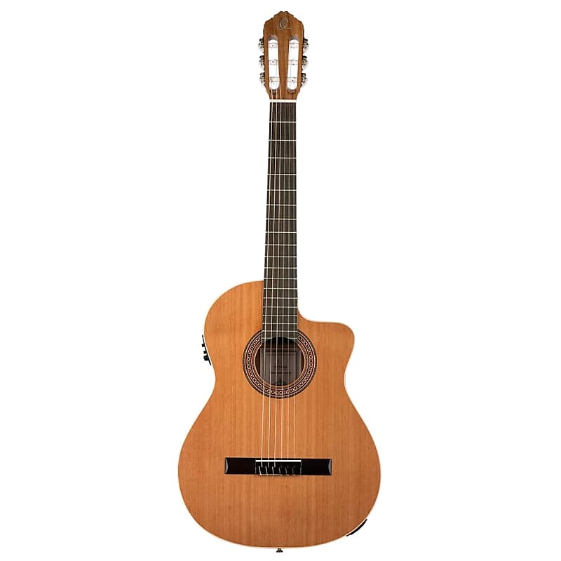 Acoustic guitar Ortega Traditional Series Full Size Guitar Solid Cedar/Bubinga Natural - RCE180G