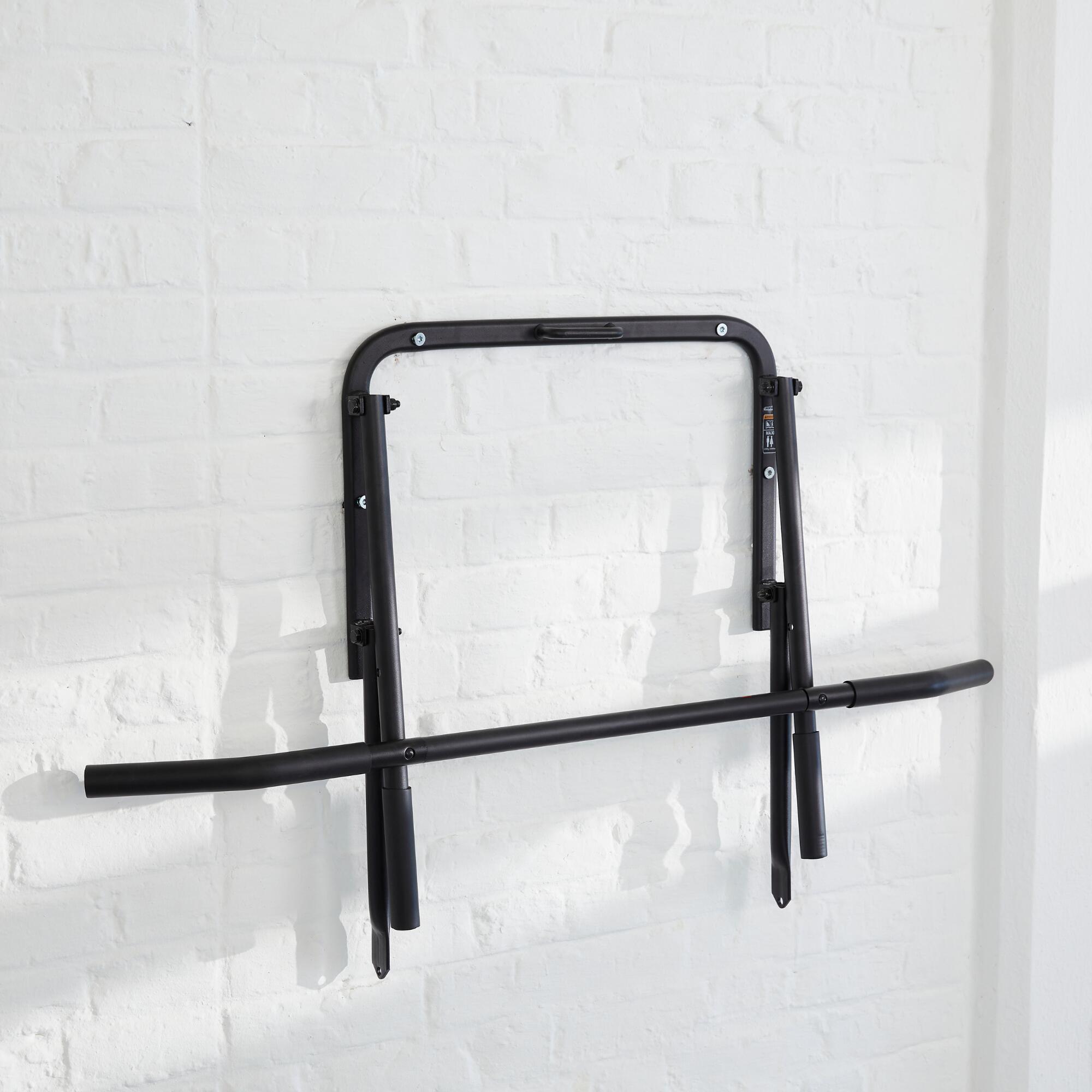 Compact wall horizontal bar CORENGTH, black