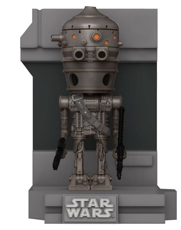 Funko POP! Deluxe: Star Wars Bounty Hunter IG-88 Metallic