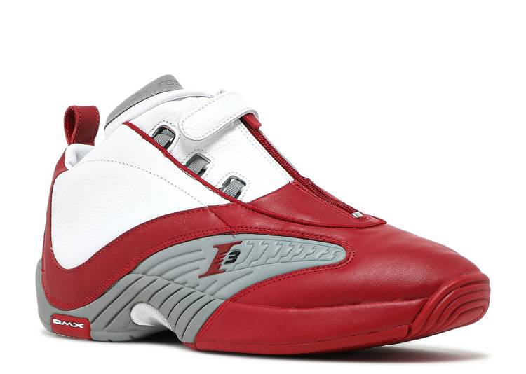 حذاء رياضي Reebok ANSWER 4 OG 'WHITE RED' 2021 باللون الأبيض