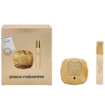 Gift set Paco Rabanne Lady Million Eau de Parfum 80 ml and spray 20 ml - new and sealed