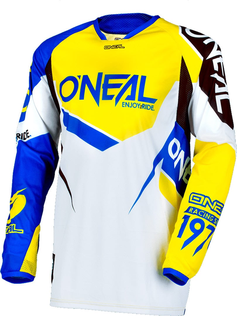 Jersey O´Neal Hardwear Flow True, blue/yellow