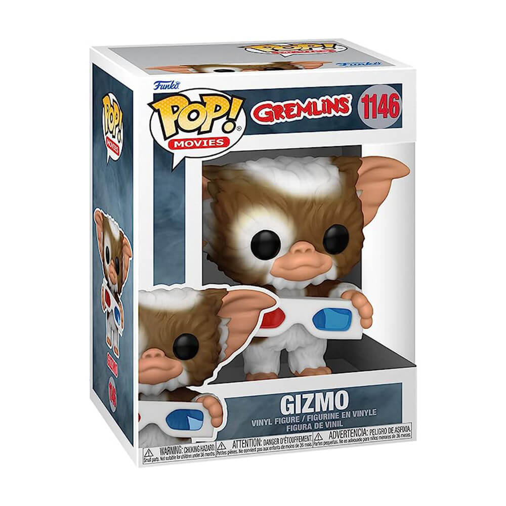 Funko POP! Movies: Gremlins - Gizmo with 3D Glasses