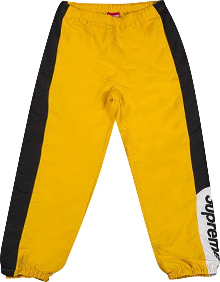 Supreme Side Logo Track Pant 'Gold', gold