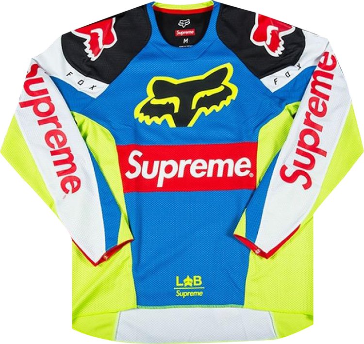 تي شيرت Supreme x Fox Racing Moto Jersey 'Multicolor'، متعدد الألوان