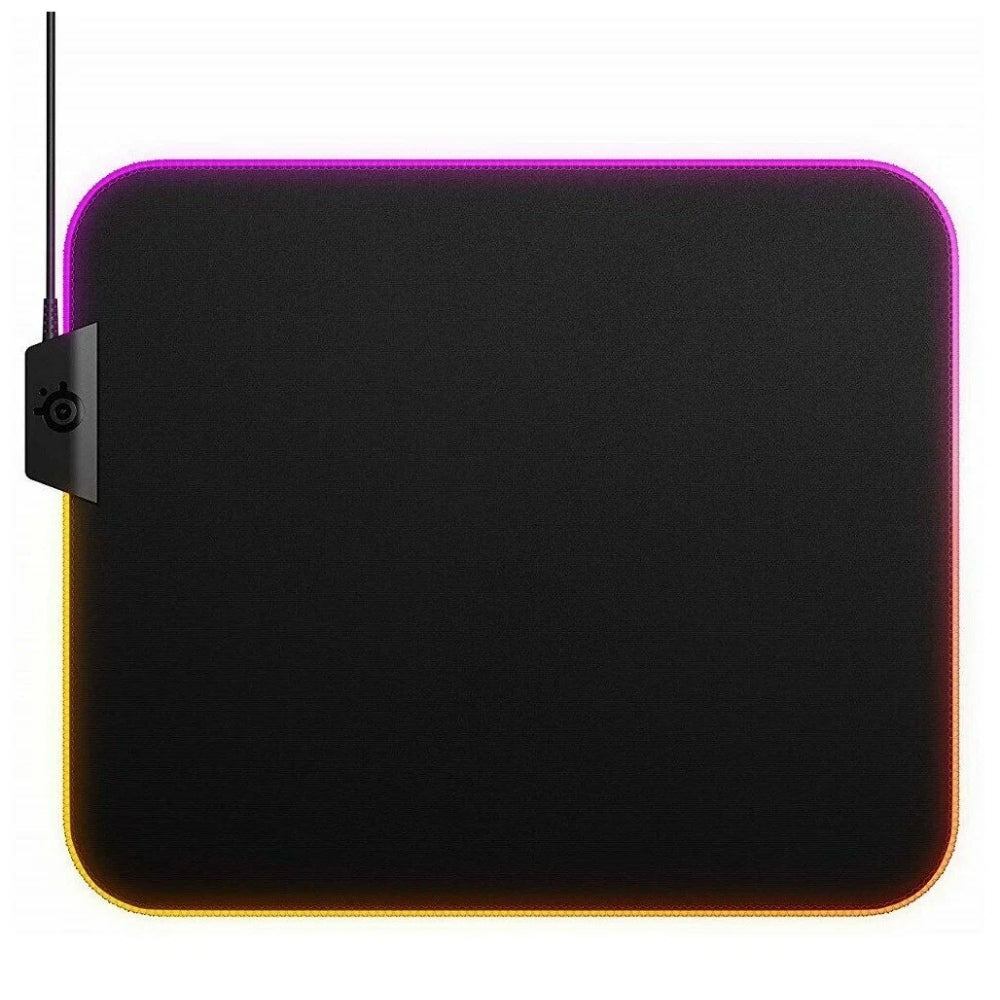 SteelSeries QcK Prism Cloth M Gaming Mouse Pad, Black