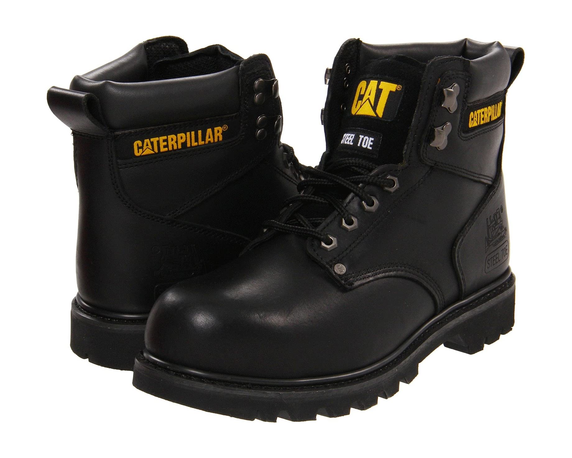 Boots 2nd Shift Steel Toe Caterpillar, black