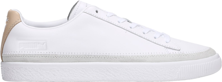 Sneakers Puma Basket Trim Block White Team Gold, white