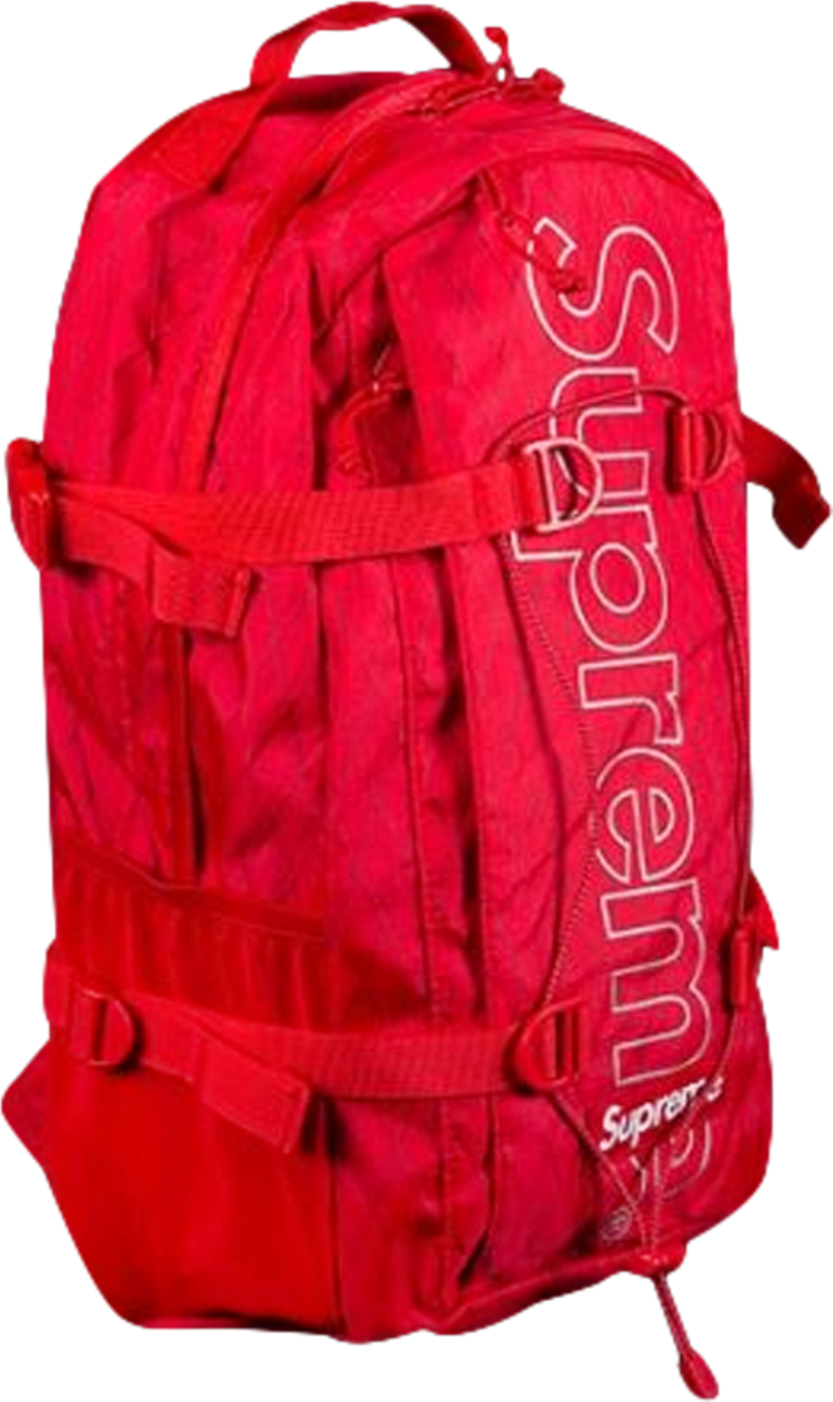 Supreme Backpack Red, red