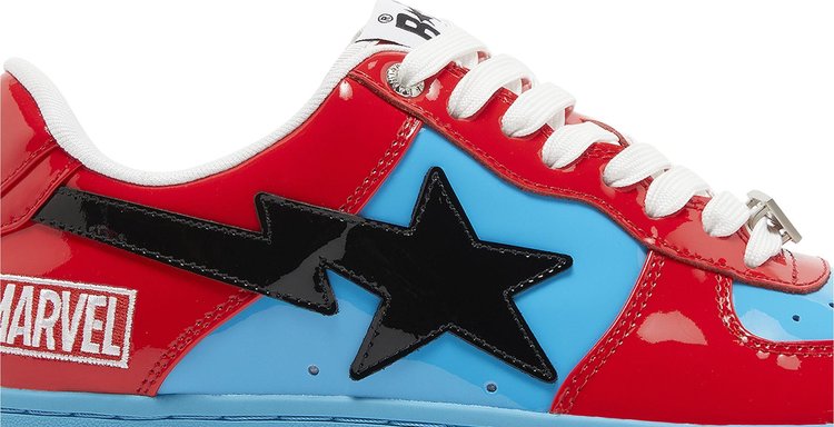 Marvel x Bapesta Spider-Man sneakers, red