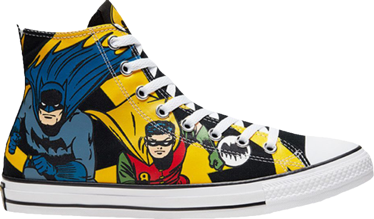 Converse Batman x Chuck Taylor All Star High 80th Anniversary - Issue 164 Sneakers, Multicolor