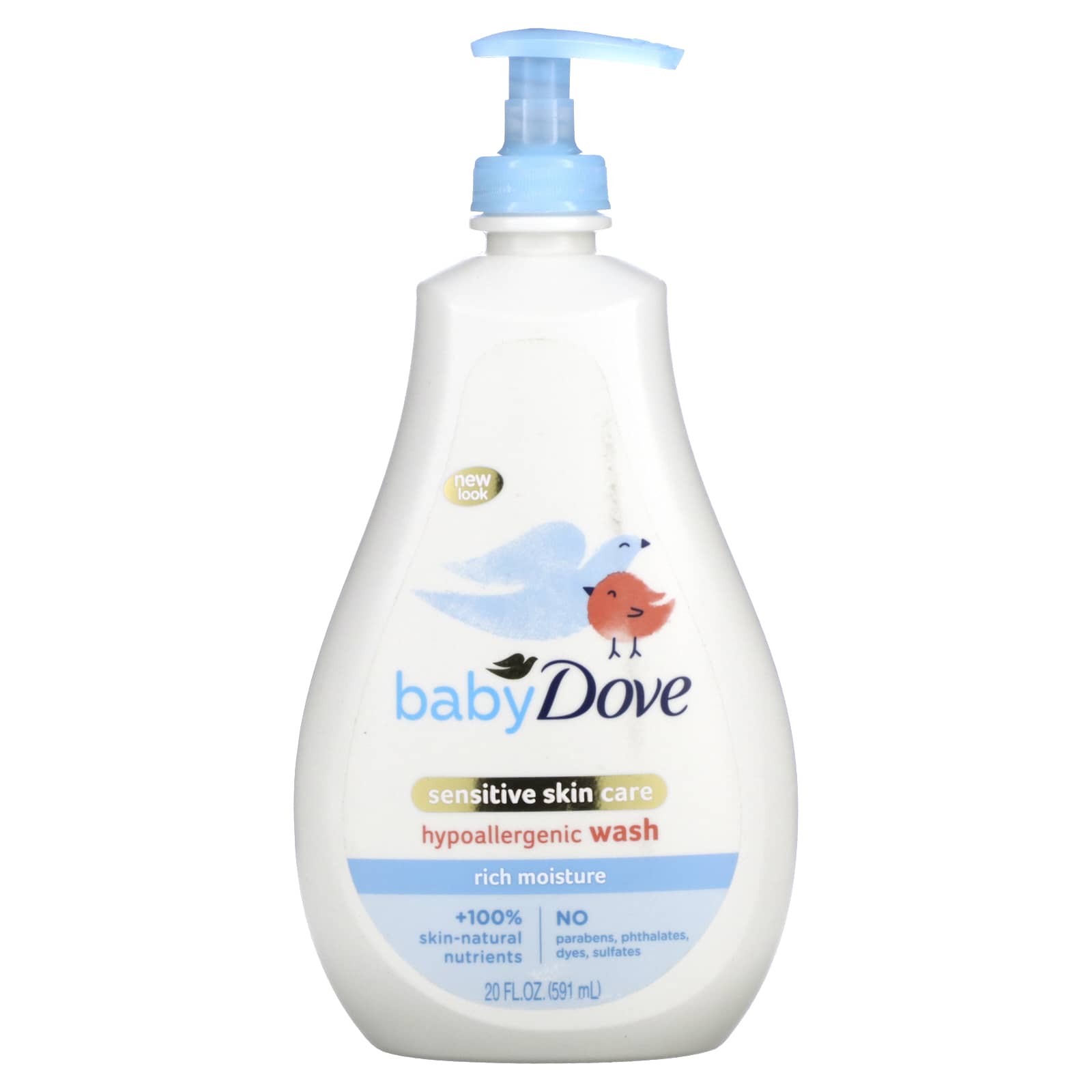 Dove Hypoallergenic Sensitive Skin Care, 591 ml