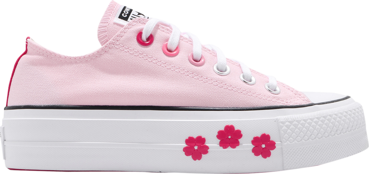 Converse Wmns Chuck Taylor All Star Lift Ox Valentine Sneakers, Pink