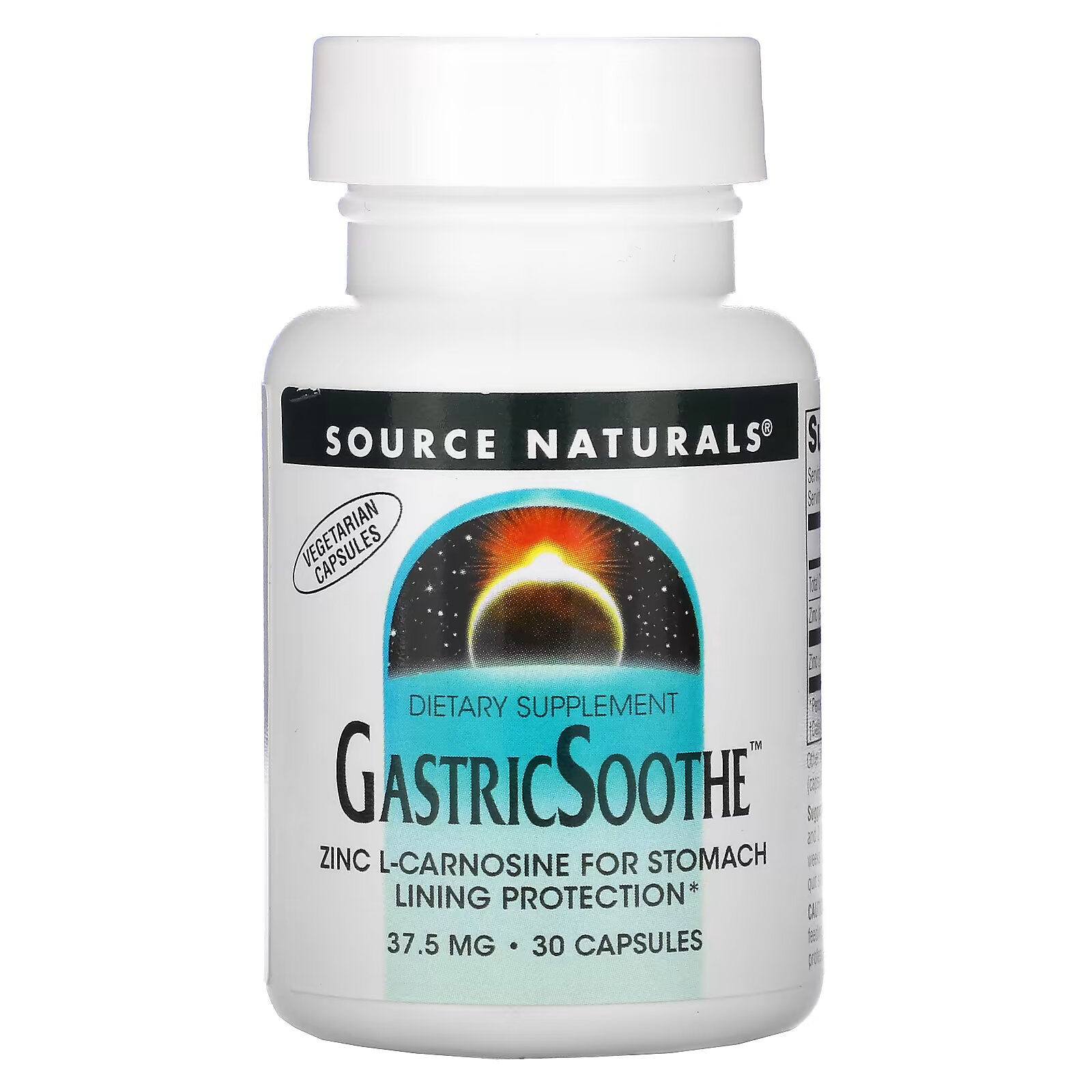 Source Naturals, GastricSoothe، 37.5 مجم، 30 كبسولة